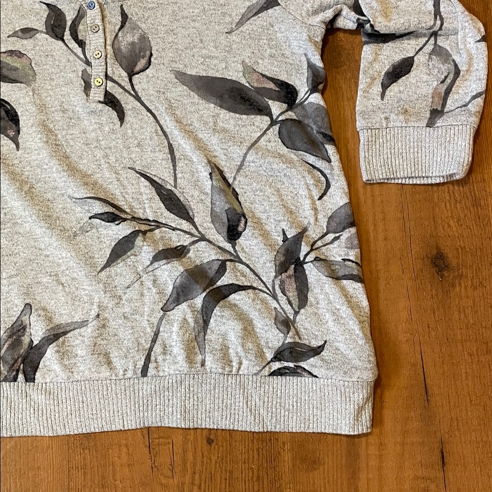 Reitmans Heather Gray Lightweight Knit Sweater - Picture 6 of 8